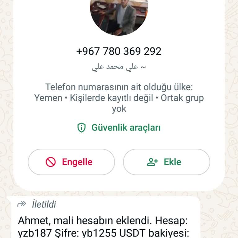 WhatsApp Şikayet Var Ben Mesuliyet Almıyorum