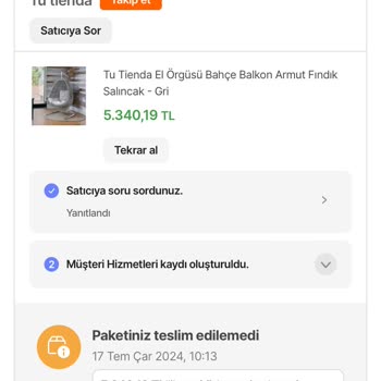 MNG Urla Gelmeyen Ürünü Teslim Etmiş Olarak Göstermekte