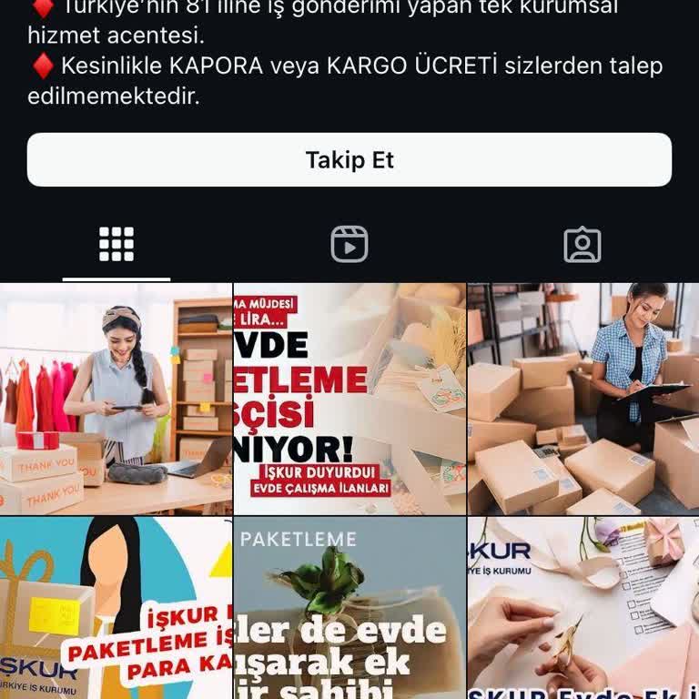Evdenpaketlemeacentesi (Instagram) Güvenilirliği Hakkında Şüpheler