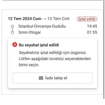 Kamil Koç Para İadesi. Mağduriyet