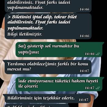 Kamil Koç Fazla Para Alınıp İadesi Yapılmayan Bilet Ücreti