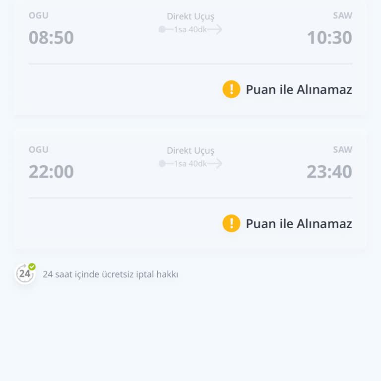 Pegasus Bol Bol İle Bilet Alamıyorum Neden?