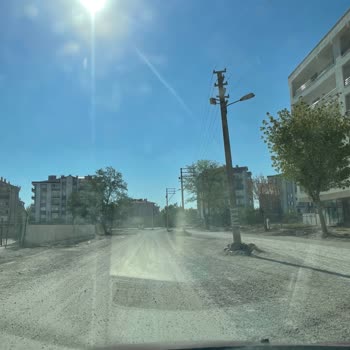 T. C. Cumhurbaşkanlığı Hacıveyiszade Mahallesi Yolları Sorunlu
