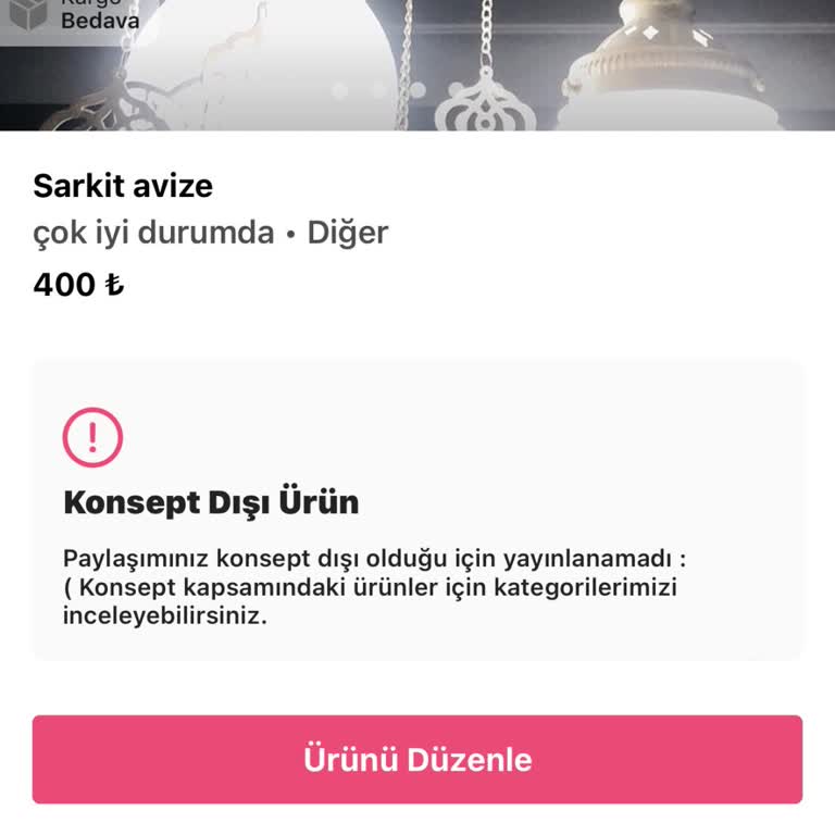 Gardrops Konsept Dişi Ürün Saçmalığı