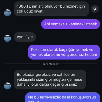 İstanbul Tutkusu Organizasyon Müşterilere Davranma Şekli