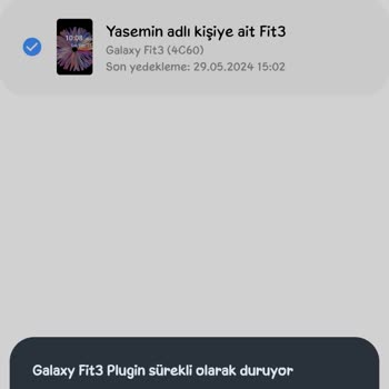 Samsung Galaxy Fit 3 Problemi