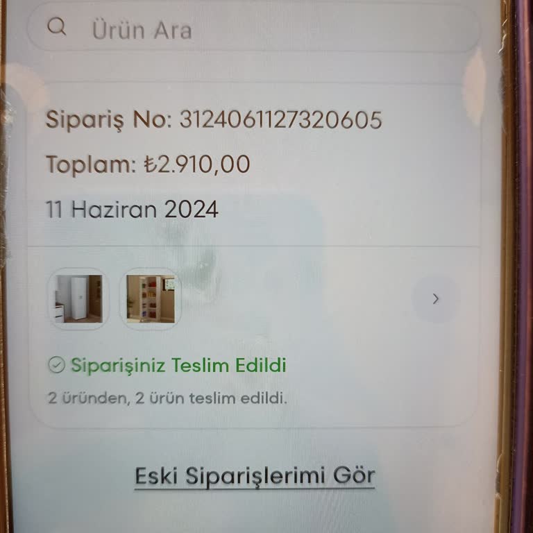 Horoz Lojistik Ürün Teslim Edilmedi.