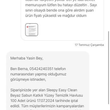 Hepsiburada Sipariş İptal Edilmesi Bilgim Dışında