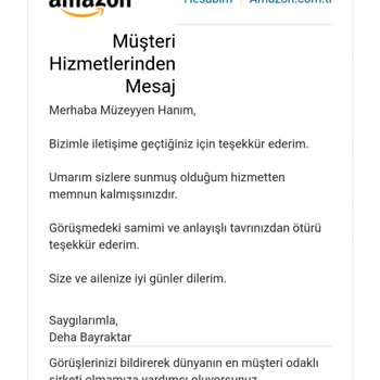 Amazon'un İade Edemediği Para