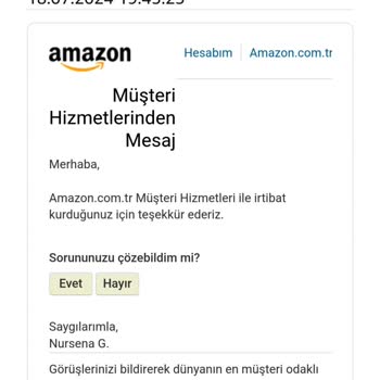 Amazon'un İade Edemediği Para