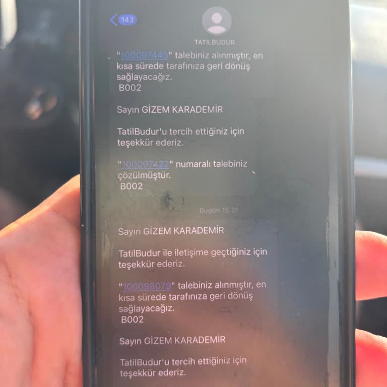 Tatilbudur İletişim Sorunları Ve Yardım Eksikliği