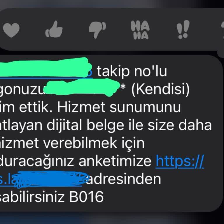 Aras Kargo Kargo Teslim Edilmedi (Bizzat Bana Teslim Edildiği Sisteme Girilmiş)