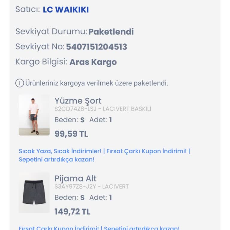 LCW Mağduriyeti-kargo Sorunu