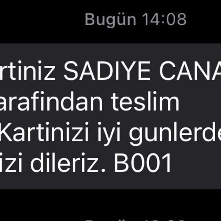 Yapı Kredi Bankası Banka Kartı Güvenliği Hk.