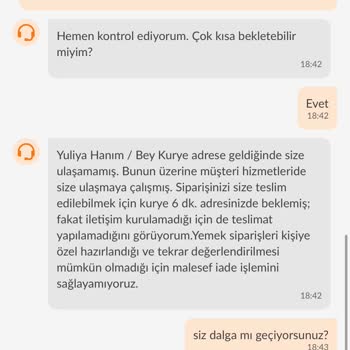Trendyol GO Haksız Yere Para İadesi Yapmıyor!