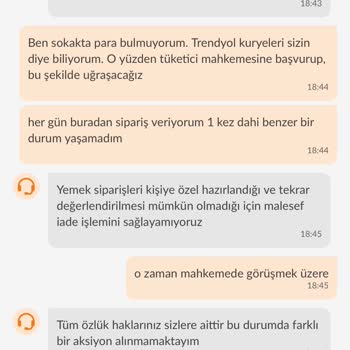 Trendyol GO Haksız Yere Para İadesi Yapmıyor!