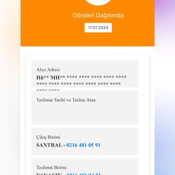 MNG Kargo Teslimat Yapmıyor. Ürün 3. Dur Ellerinde.