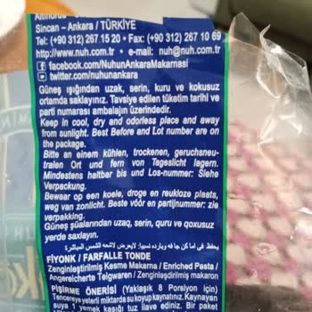 Nuh'un Ankara Makarnası Makarnada Kurt Çıktı