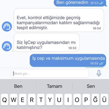 İş Bankası Maksimum Kart Puanlarımı Yatırmıyor