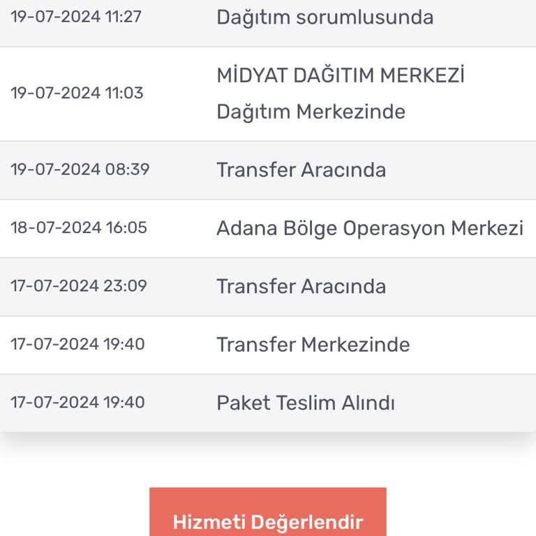 KARGOMsende Kargom Bana Bilgi Verilmeden Başkasına Teslim Edilmiş Ulaşamıyorum
