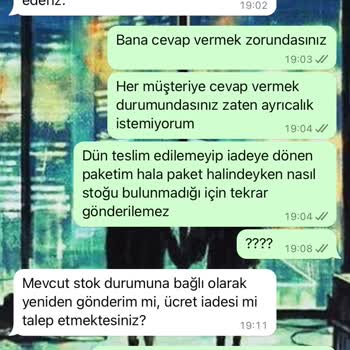 Zara Müşteri Desteği Veremiyor!
