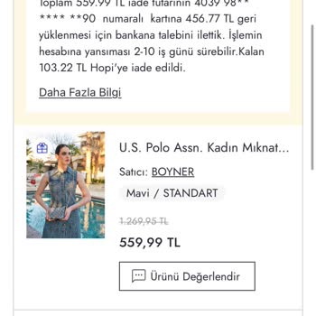 Boyner Siparişimi Habersiz İade Ediyor