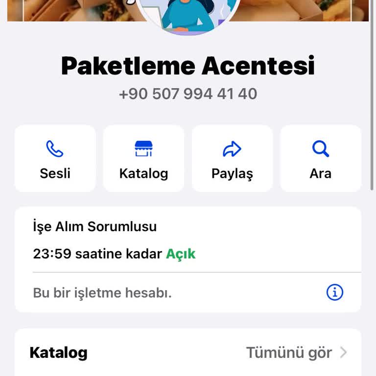 Paketleme Acentesi Adında