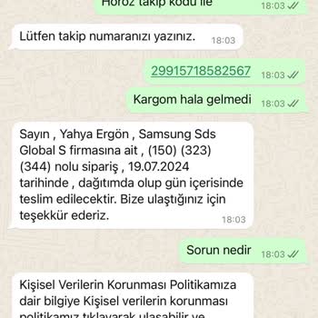 Horoz Lojistik Kargo Rezil-eti (Yapmayın Kargo Hizmeti)