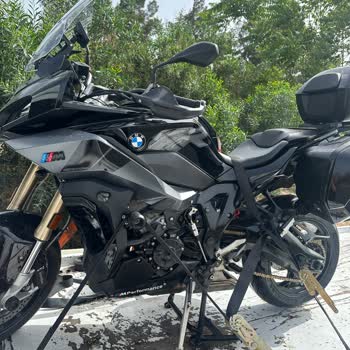 Seyir Haline Sıfır Servis Bakımlı BMW Motosiklet Patladı!