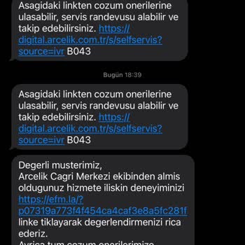 Arçelik Siparişin Çok Uzun Süre Teslim Edilmemesi