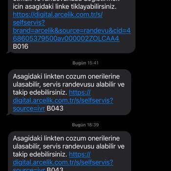 Arçelik Siparişin Çok Uzun Süre Teslim Edilmemesi