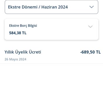 Denizbank Yıllık Üyelik Ücreti