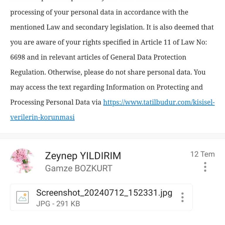 Tatilbudur.com Ücret İadesi Yapmıyor