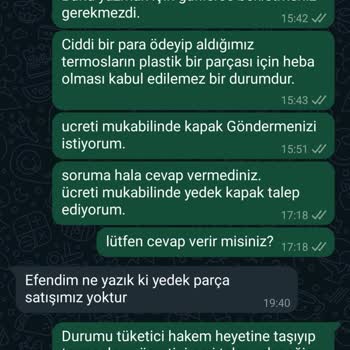 Kutupayısı Stanley Termos Pişmanlıktır. Kapak Kırıldı Termos Elimde Kaldı.