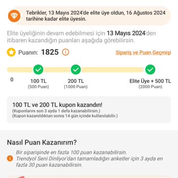 Trendyol Fotoğraflı Yorum Puanlarımı Yüklemiyor