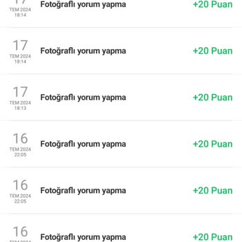 Trendyol Fotoğraflı Yorum Puanlarımı Yüklemiyor