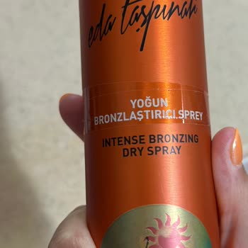 Eda Taşpınar Bronzlaştırıcı Sprey, Kullanma