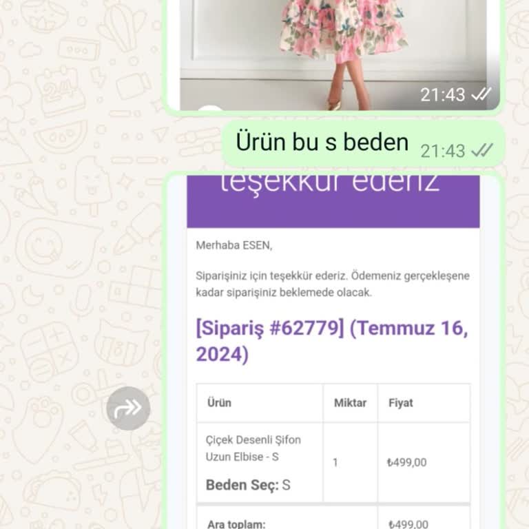 Maliav Butik (instagram: maliavdesign) Maliav Design Instagram Sayfasından Şikayetçiyim