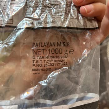 Pınar Kuruyemiş Patlamayan Sert Mısır