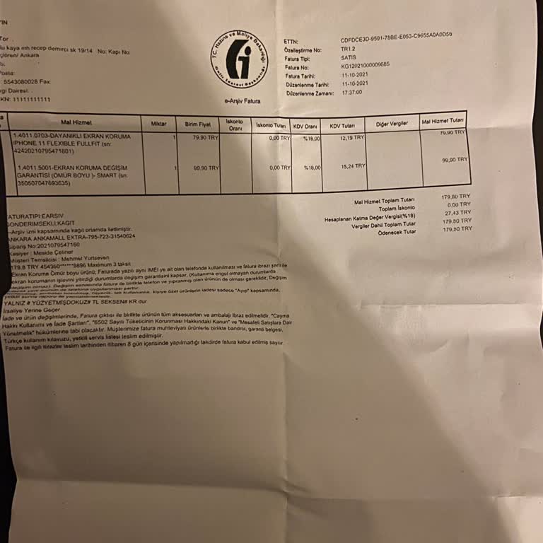 Teknosa'da Sınırsız Ekran Koruyucu Sorunu