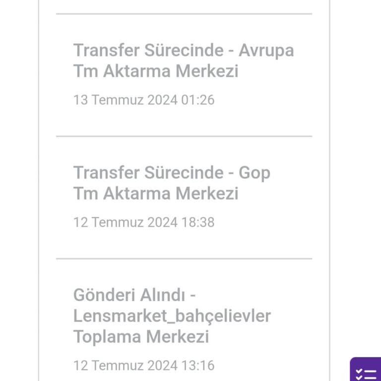 Hepsijet Kargom Tarafıma Ulaşmıyor.