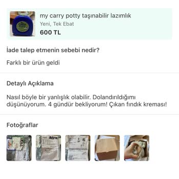 Trendyol Express Dolap Uygulamasından Sattığım Ürün Kayboldu