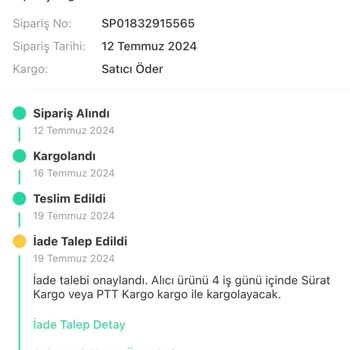 Trendyol Express Dolap Uygulamasından Sattığım Ürün Kayboldu