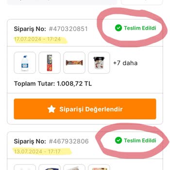 Migros Sanal Market Teslimat Sorunları Ve İade Problemleri
