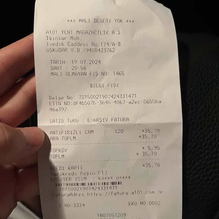 A101 Personel Üslup Ve Hareketleri