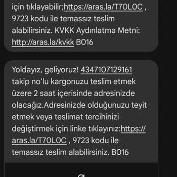Antalya Aras Kargo Şarampol Ş. Gerçek Dışı Beyanlarla Müşteri Oyalıyor