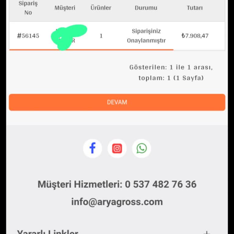 Arya Gross Firmasından Aldığım Bulaşık Makinesi Teslim Edilmedi