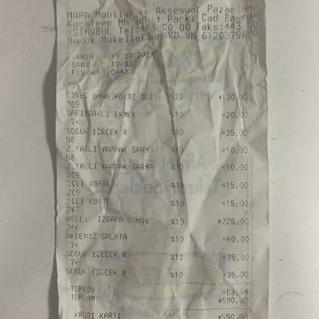 IKEA Yemek Fişe Fazla Ürün Ekleme