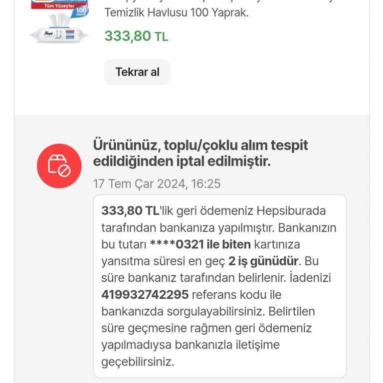 Hepsiburada Nın Yaptığı Terbiyesizlik...