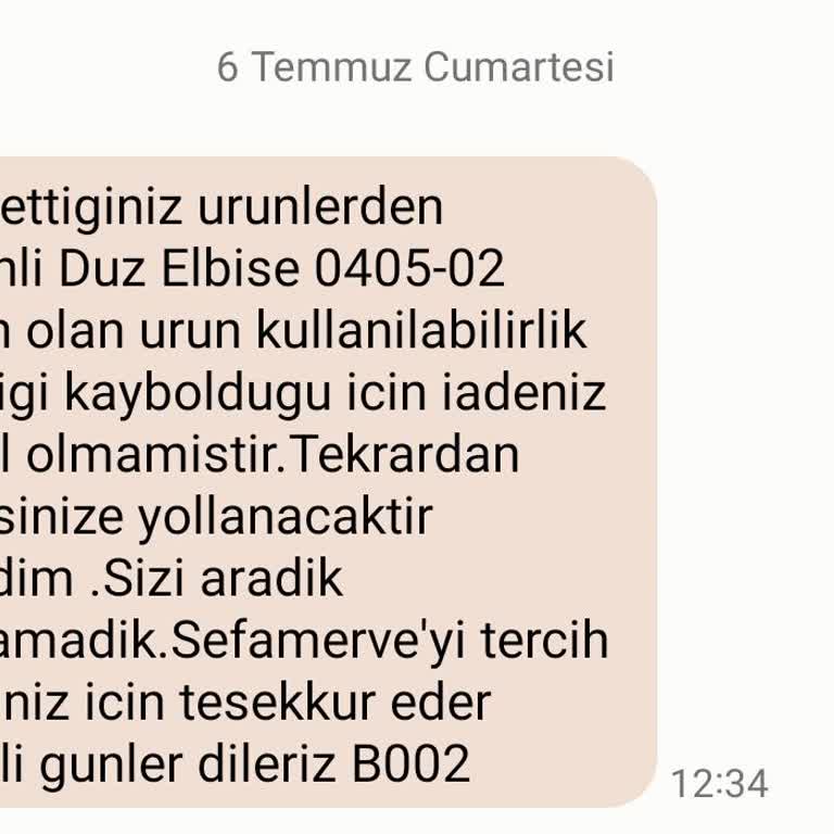 Sefamerve Elbise Tül Gibi İncecik Geldi